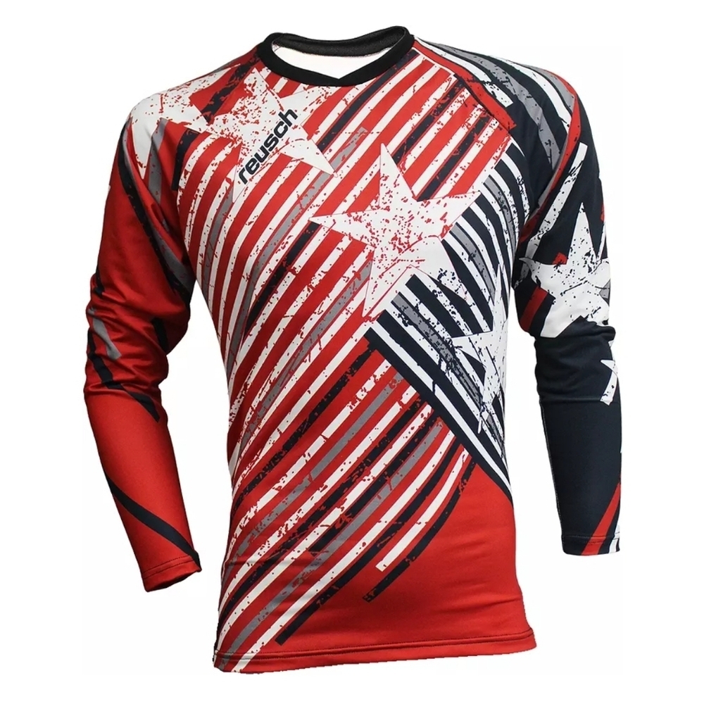 Reusch Patriot Pro Fit Long Sleeve Soccer Goalkeeper Jersey Small New